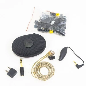 Shure SE535 Clear Triple-Driver Sound Isolating In-Ear Monitors with Case - Picture 1 of 7