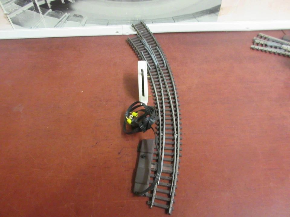 Kleinbahn 1 E - Bogenweiche links 629 mit 1 Schalter 675 Funktion ok. - Image 1 of 1