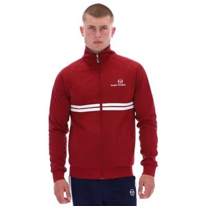 Camiseta deportiva Sergio Tacchini Nueva Dallas Retro Años 80 Clásica Contraste Doble Raya - Imagen 1 de 4