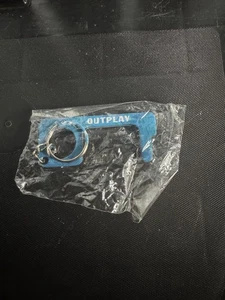 Survivor United States TV Show Jeff Probst Outplay Keychain New - Picture 1 of 2