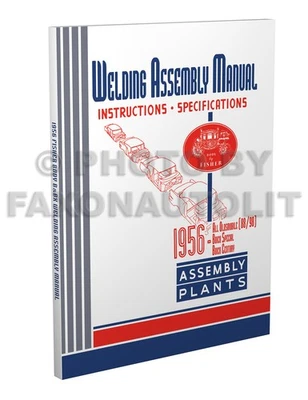 1956 Fisher Corpo Saldatura Montaggio Manuale Buick Special Secolo Oldsmobile 88 - Immagine 1 di 4