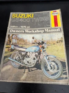 Suzuki GS400 Twins (1976 Onwards) Haynes Workshop Manual - Picture 1 of 2
