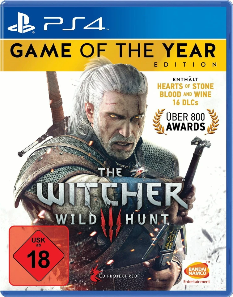The Witcher 3-Wilde Jagd (Game of The Year Edition) (Sony PlayStation 4, 2016) - Bild 1 von 1