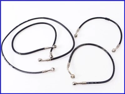 Juego de mangueras de malla genuina Ducati 1198S 2009 delanteras y traseras y embrague 848 1098 años Foto 1 de 4