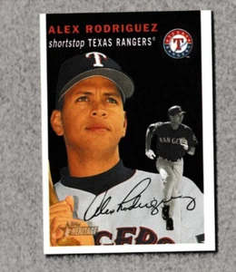 2003 Topps Heritage BLACK SP Variation #1 ALEX RODRIGUEZ NR MINT to MINT - Picture 1 of 2