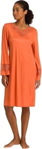 Hanro Damen Juna Langarm Kleid 77973, Koralle Gold, Small - Bild 1 von 1