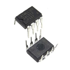 set of 10 EEPROM memory AT24C512-10PI-2.7 24C512 new - Bild 1 von 1