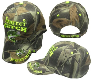 Sombrero Gorra Bordada Perfecta Captura Pesca Camuflaje Camuflaje CAP923A (TOPW) - Imagen 1 de 6