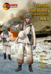 März 32014 1:32 Deutsche Elite Infanterie im Winterkleid WWII - Bild 1 von 2