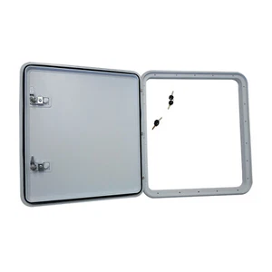 Caravan Access Door #4 566 x 631mm Ext White RV Camper Trailer Motorhome Jayco - Picture 1 of 8