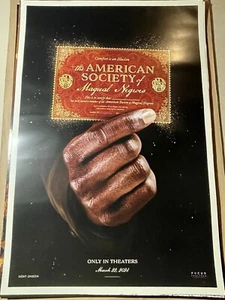 THE AMERICAN SOCIETY OF MAGICAL NEGROES ORIGINAL MOVIE THEATER POSTER 27" x 40" - Picture 1 of 1