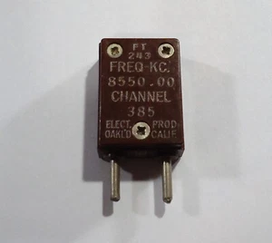 FT-243 Radio Crystal 8550 KHz - 093 piny - Produkty elektryczne - Channel-385 - Zdjęcie 1 z 1