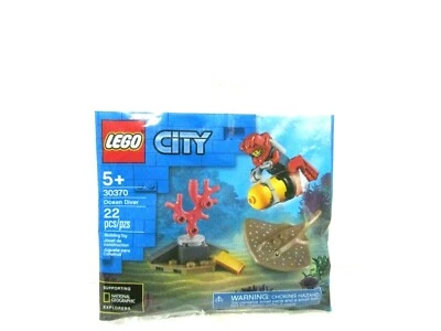 LEGO 30370  Ocean Diver  Polybag   22 pcs.   NEW/SEALED - Image 1 of 3