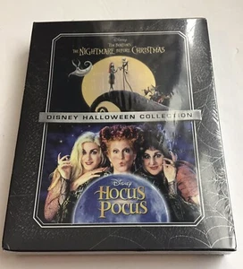 Disney THE NIGHTMARE BEFORE CHRISTMAS & HOCUS POCUS (Blu-ray/DVD/Digital)NEW - Picture 1 of 4