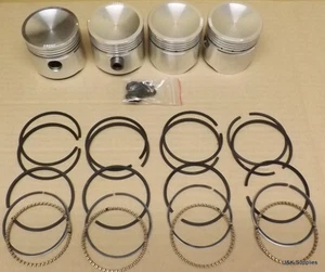 AUSTIN / MORRIS 1100 PISTON AND RING SET - DISHED - 8G2443 - +.020 OVERBORE SIZE - Picture 1 of 3