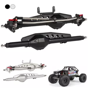 Für 1/10 Axial Spawn RR10 Bomber 90018 SMT10 Capra 1.9UTB Legierung Vorderachse Hinterachse - Bild 1 von 24