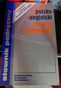 Polish English slownik budowlany, builder's dictionary - Picture 1 of 2