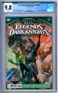 Lote de cómics de Dark Knights Death Metal 2020 1 grado CGC 9,8 casi nuevo/mt de DC - Imagen 1 de 2