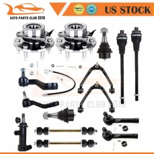 Fit For 00-06 GMC Yukon 1500 15x Front Control Arm Tie Rod End Wheel Hub Bearing - Picture 1 of 11