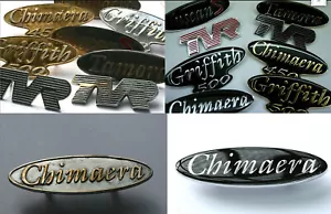 Restauración de Insignia TVR, Reesmaltada y Chapada en Oro o Cromo - Imagen 1 de 2