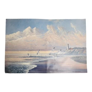 August Holland ASMA Print From Sea to Shining Sea Seascape art Lighthouse Marine - Picture 1 of 11