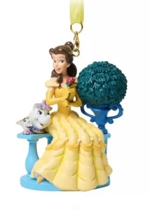 New 2024 Disney Belle Beauty & The Beast Princess Sketchbook Ornament - Picture 1 of 1