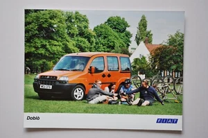Car Press Photo - Fiat Doblo - Orange - Front / Side View - Picture 1 of 1