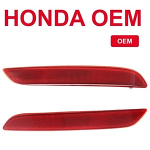 Juego de 2 reflectores de parachoques trasero izquierdo derecho CAPA Honda Civic 2014-2015 OEM - Imagen 1 de 8