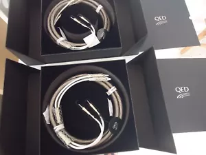 QED QE0005 SUPREMUS Speaker Cable, PRE-TERMINATED, 4 Meters (13.1 Feet), 1 PAIR - Picture 1 of 6