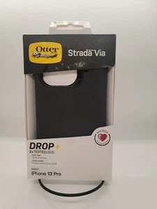 OtterBox STRADA SERIES VIA Funda Folio para Apple iPhone 13 Pro - Black Night - Imagen 1 de 4