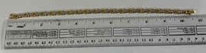 Woman's Gold Tone Stainless Steel Magnetic Bracelet Chain - Picture 1 of 6