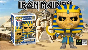 FUNKO POP - ROCKS - IRON MAIDEN EDDIE PHARAOH - VINYL FIGUR - #443 - NEU/OVP - Picture 1 of 4