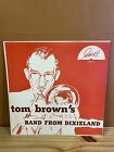 Tom Brown's Band From Dixieland 1962 GHB-3 Dixoeland Jazz LP très bon état + excellent état