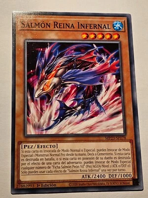 Infernalqueen Salmon●YUGIOH●MP23●COMMON●2023●SPANISH●1st●NM●Y40 - Image 1 of 2