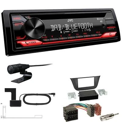 JVC KD-DB622BT DAB inkl Antenne Bluetooth Einbauset für Iveco Daily VI ab 2014 - Bild 1 von 4