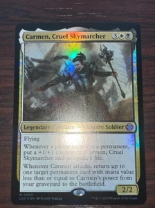 1x FOIL CARMEN, CRUEL SKYMARCHER - Ixalan - MTG - Magic the Gathering - Picture 1 of 1
