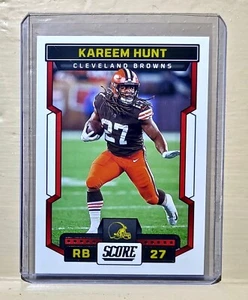 Kareem Hunt 2023 Panini NFL #208 Score Football Card Cleveland Browns - Picture 1 of 2