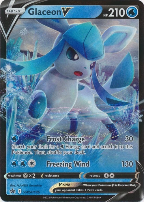 Glaceon V SWSH196   Sword & Shield Promo Cards Pokemon TCG - Image 1 of 1