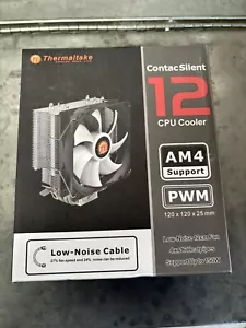 THERMALTAKE CONTAC SILENT 12 AM4 CPU Cooler Untested - Picture 1 of 3