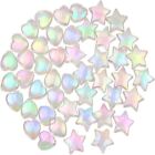 Acryl Mini Acryl Perlen AB Farbe Herz Charms Stern Perlen zum Selbermachen Schmuck