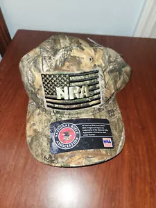 Baseballkappe NRA Forest Camo American FLag GRÜN - Bild 1 von 1