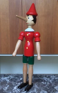 Pinocchio Figur Vintage Mid-Century 32 cm - Bild 1 von 4