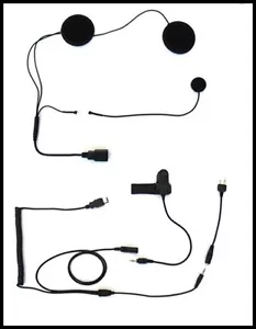 IMC MOTORCOM HS-110 - CUFFIE CASCO FULL FACE STYLE PER RADIO BIDIREZIONALI - Foto 1 di 1