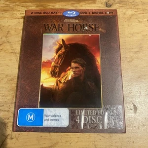 War Horse Blu-ray + Dvd + Digital Copy (Blu-ray, 2011) Region 4 - Picture 1 of 8