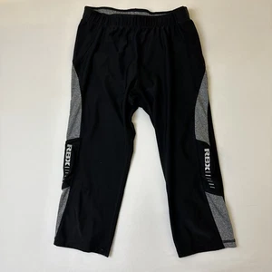 RBX Athletic Pants Girls Small Black Gray Stretch Performance Activewear Sports - Picture 1 of 10