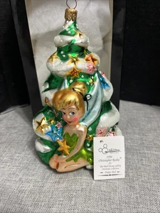 Christopher Radko Tinker Bell Adorno Peter Pan Navidad 96-DIS-12 - Imagen 1 de 3