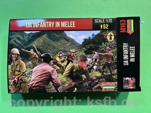 NEU 1:72 Strelets M163 WKII frühe IJA Japan Infanterie Melee Nahkampf Figuren - Bild 1 von 3