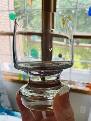 Svend Jensen STAC Whiskey Glass Brutalist Barware 1950’S Sweden Bourbon Set Of 2 - Image 1 of 4