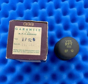 ONE RFT EF-12 Vacuum Tube / Tested ๐ช /Ships FAST From USA / NOS telefunken EF12 - Picture 1 of 8