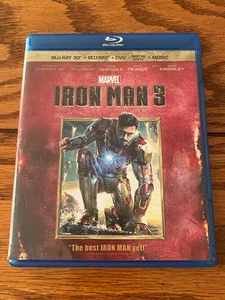 IRON MAN 3 , BLU RAY 3D ( BLU RAY 3D DISC ONLY) - Picture 1 of 2